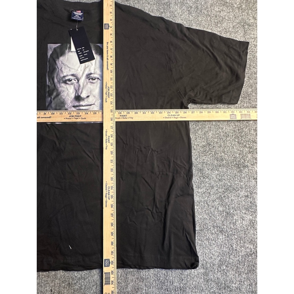 Jordan Craig Vintage Black Graphic T Shirt Mens 2XL Portrait Print Short Sleeve - Picture 8 of 8
